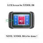 LCD Screen Display Replacement for XTOOL D8 Scan Tool